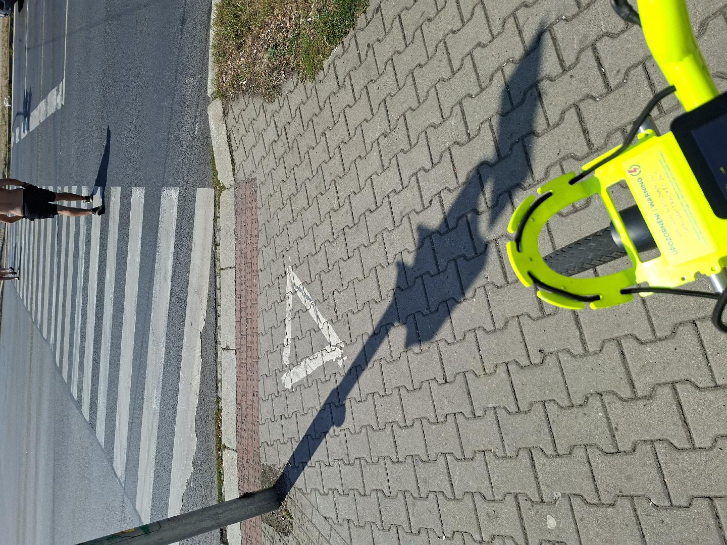 značení přechodu 
