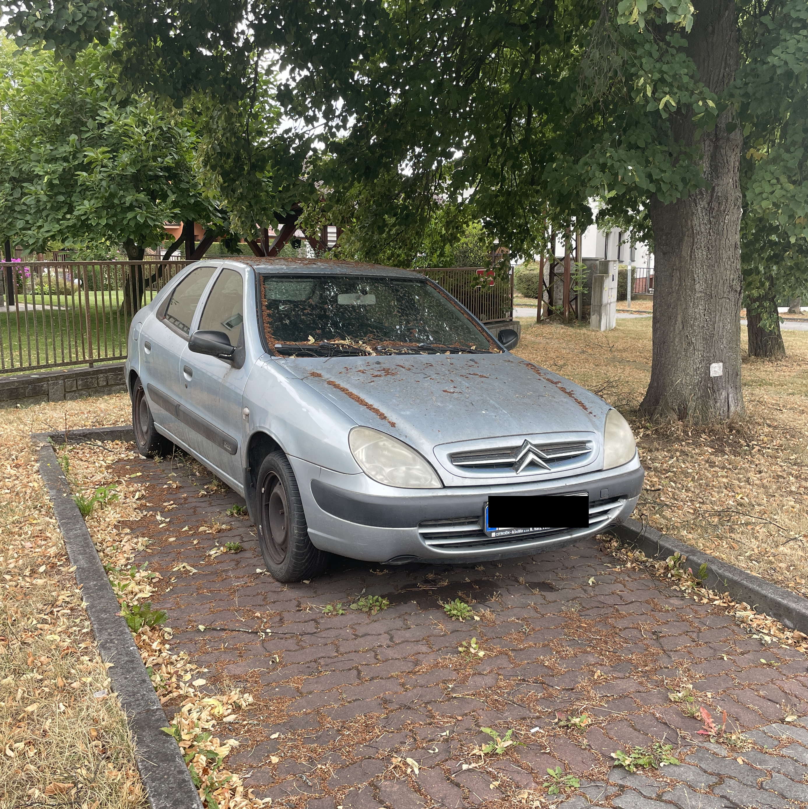 Odstavené vozidle