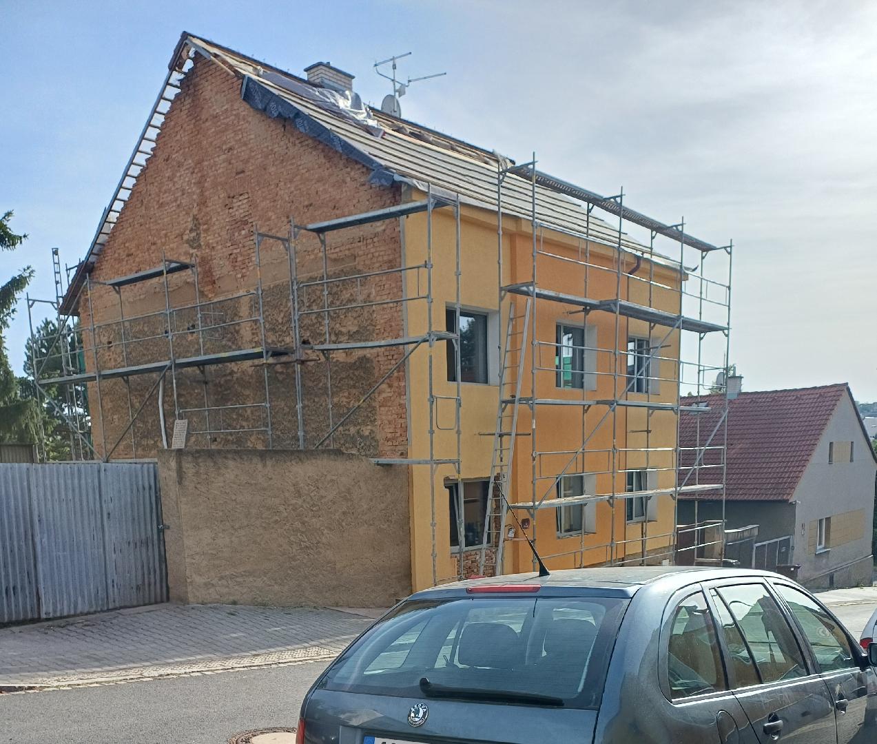 Rekonstrukce rodinného domu v Příkré ulici