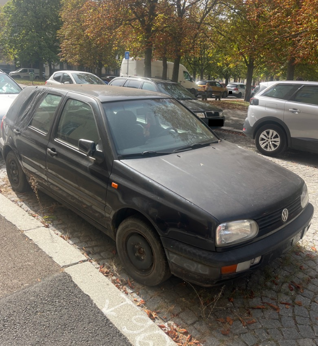 Vozidlo WV bez TK