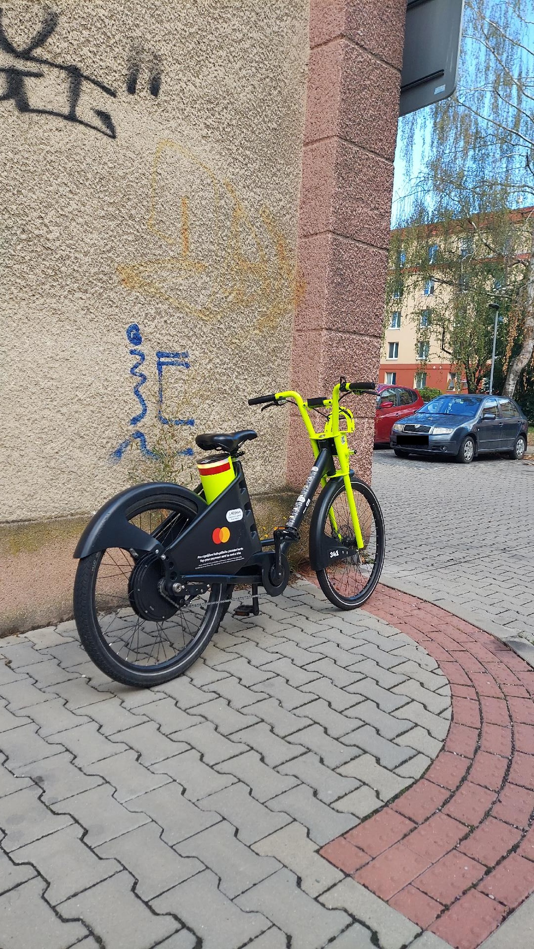 Odstavené sdílené kolo