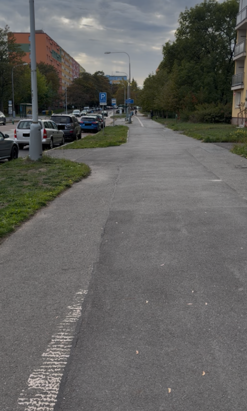 Chybějící cykloznačení