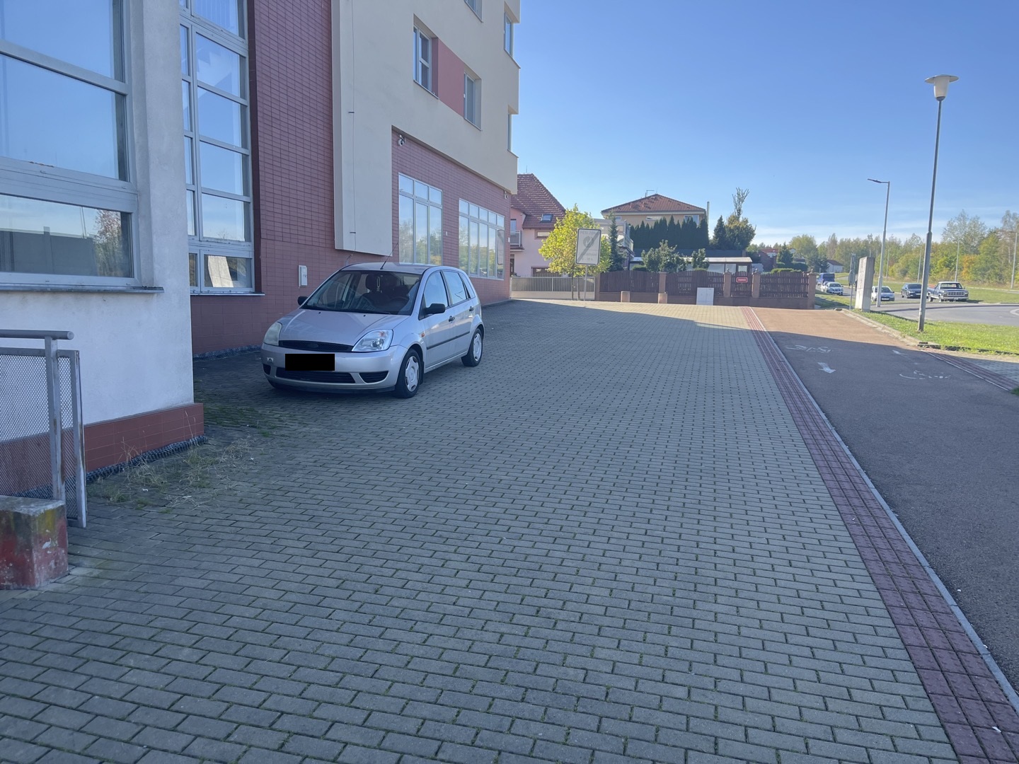 Parkování na chodníku