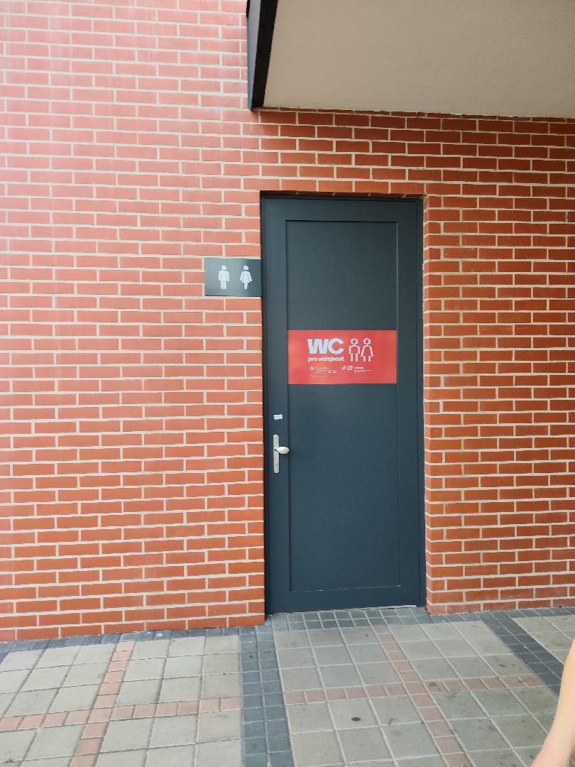 Veřejné WC Točna Bory