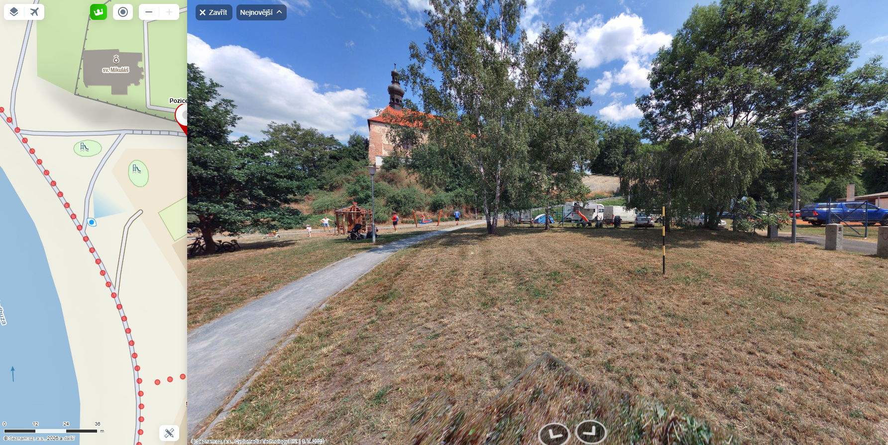 Strikacky, odpadky