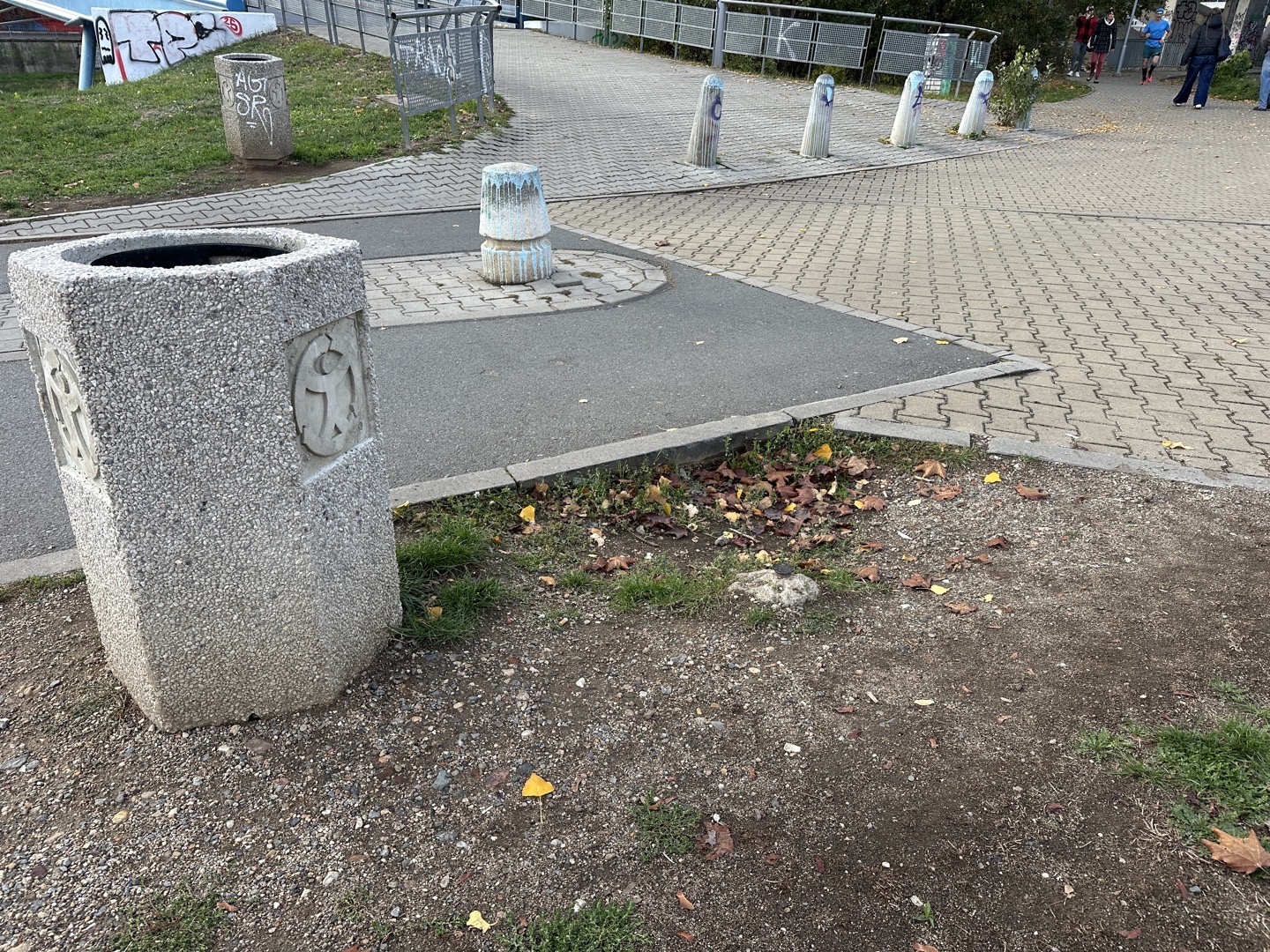 Kožíškova lávka díra u chodní